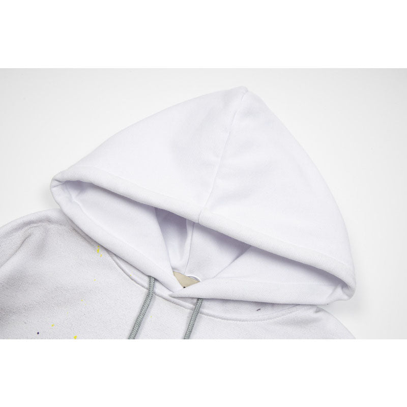 Gallery Dept Hoodie hand-painted paint point gradual change tie-dye hooded sweater