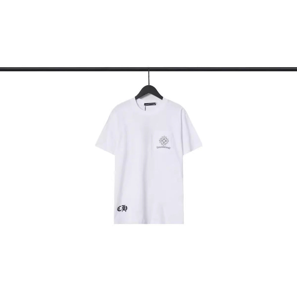 Chrome Heart T Shirts Chromes Matty Printed Short Sleeve Casual T-Shirt