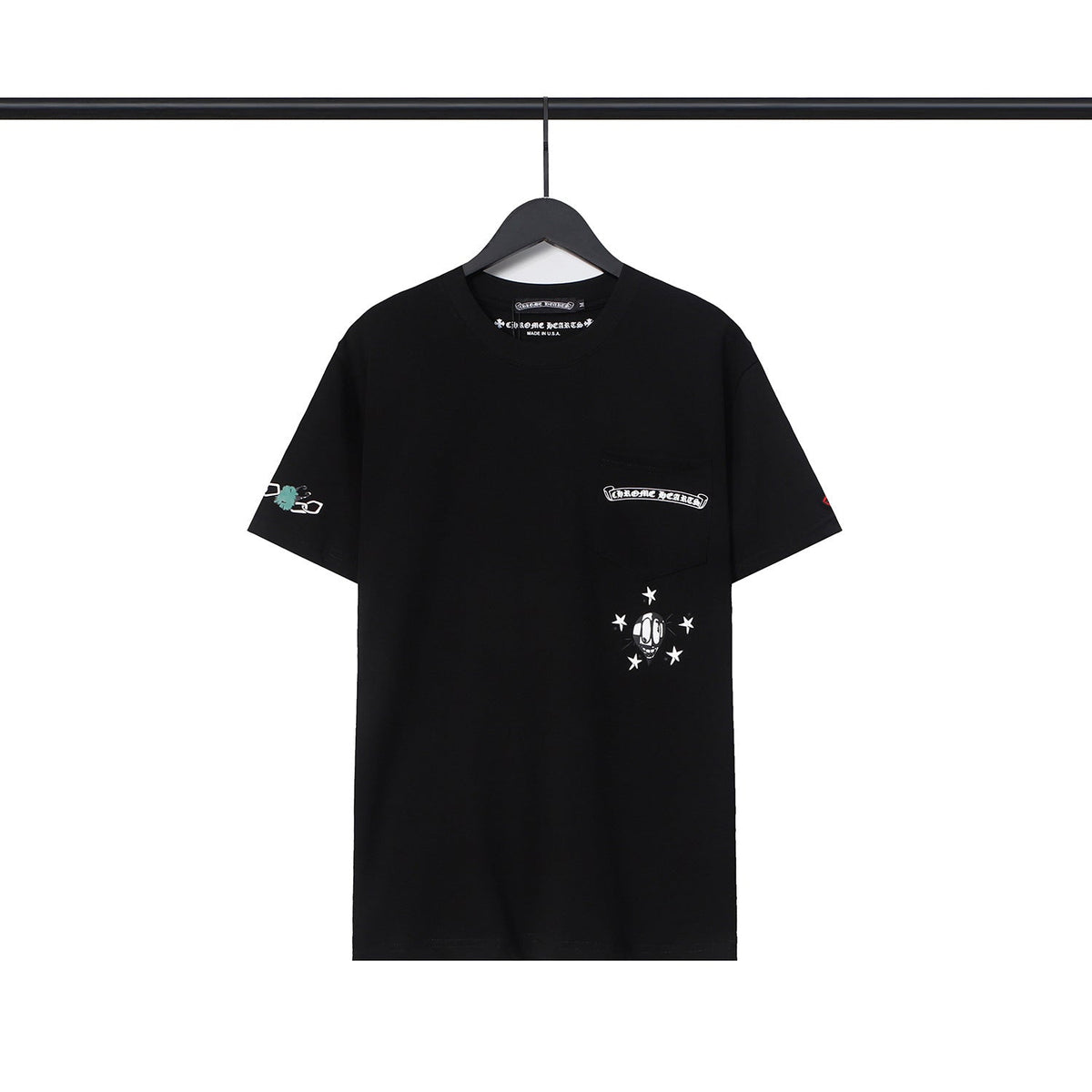 Chrome Heart T Shirts Back Cross Short Sleeve T-Shirt