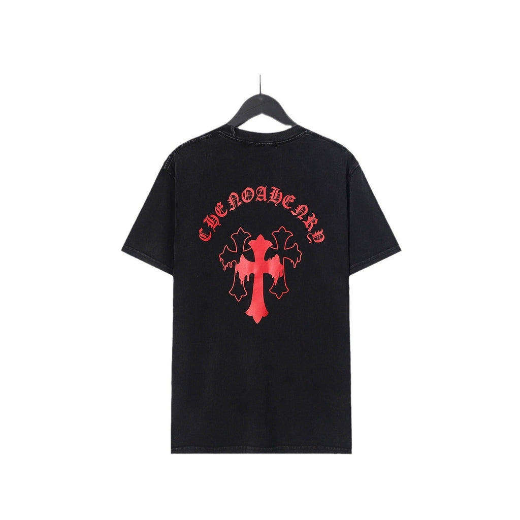 Chrome Heart T Shirts College Wind Croix Premium T-Shirt Cross
