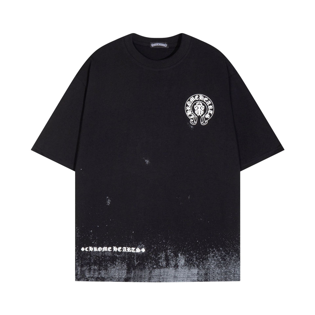 Chrome Heart T Shirts Sanskrit Short Sleeve T-Shirt Crew Neck